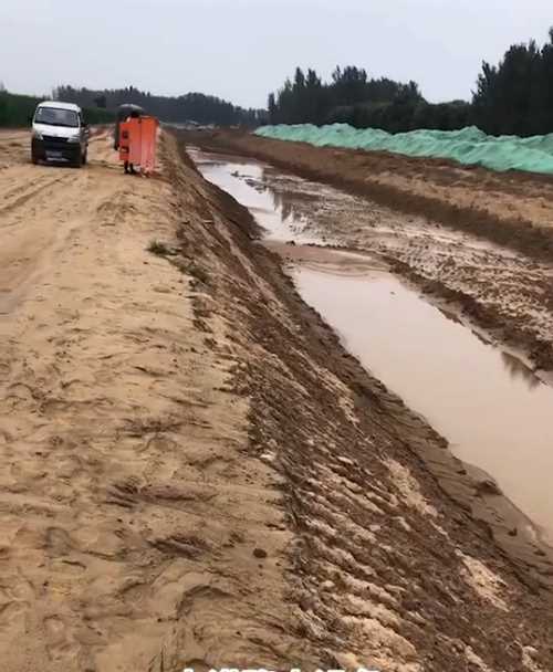 运城夏县河道降水